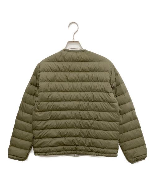 DANTON（ダントン）DANTON (ダントン) クルーネックインナーダウンジャケット グリーン サイズ:Mの古着・服飾アイテム