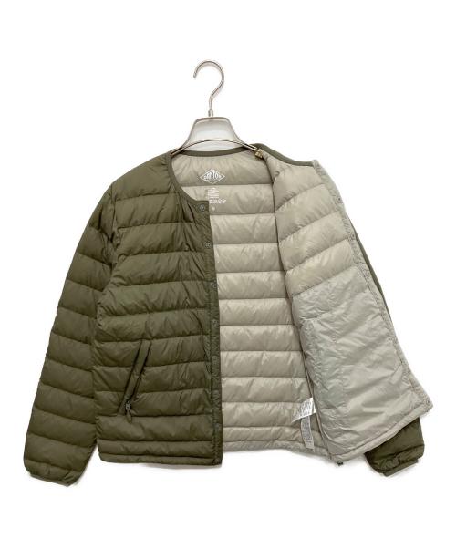 DANTON（ダントン）DANTON (ダントン) クルーネックインナーダウンジャケット グリーン サイズ:Mの古着・服飾アイテム