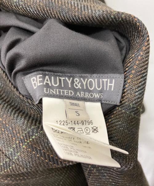 BEAUTY&YOUTH（ビューティーアンドユース）BEAUTY&YOUTH (ビューティーアンドユース) リバーシブルラグランコート ブラウン サイズ:Sの古着・服飾アイテム
