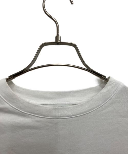 maison kitsune（メゾンキツネ）maison kitsune (メゾンキツネ) フォックスヘッドプリントTシャツ ホワイト サイズ:ｘｓの古着・服飾アイテム