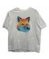 maison kitsune（メゾンキツネ）の古着「フォックスヘッドプリントTシャツ」｜ホワイト