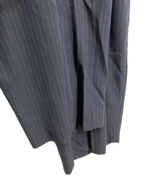 Snidel（スナイデル）Snidel (スナイデル) ハイウエストドレープパンツ ネイビーの古着・服飾アイテム