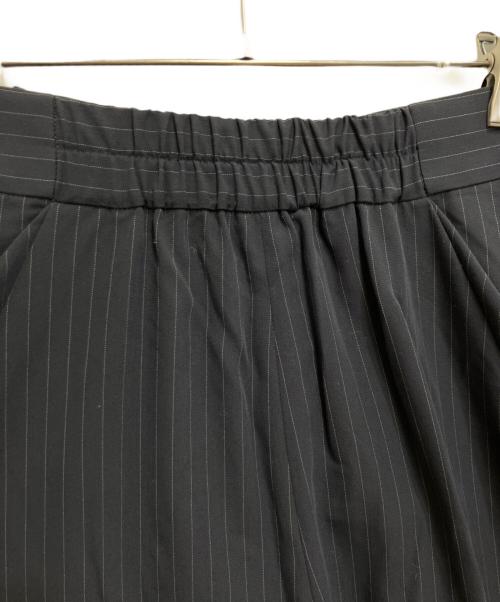Snidel（スナイデル）Snidel (スナイデル) ハイウエストドレープパンツ ネイビーの古着・服飾アイテム