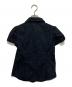 Vivienne Westwood RED LABEL (ヴィヴィアンウエストウッドレッドレーベル) オーブ刺繍ストライプブラウス ブラック サイズ:1：15000円