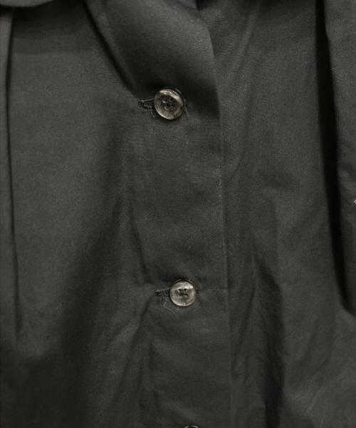 Vivienne Westwood RED LABEL（ヴィヴィアンウエストウッドレッドレーベル）Vivienne Westwood RED LABEL (ヴィヴィアンウエストウッドレッドレーベル) オーブ刺繍丸襟シャツ ブラック サイズ:Mの古着・服飾アイテム