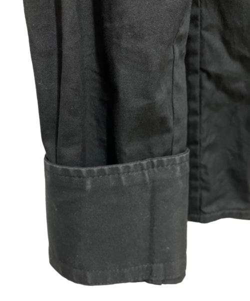 Vivienne Westwood RED LABEL（ヴィヴィアンウエストウッドレッドレーベル）Vivienne Westwood RED LABEL (ヴィヴィアンウエストウッドレッドレーベル) オーブ刺繍丸襟シャツ ブラック サイズ:Mの古着・服飾アイテム