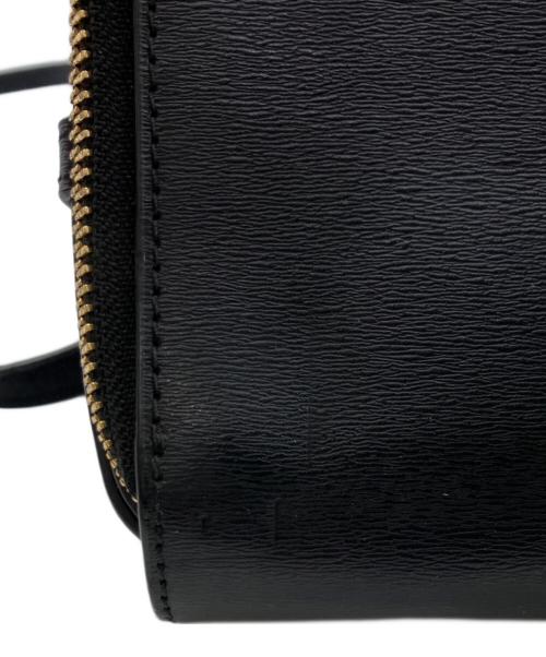 TORY BURCH（トリーバーチ）TORY BURCH (トリーバーチ) ショルダーウォレット ブラックの古着・服飾アイテム