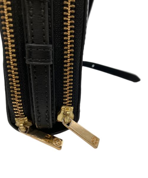 TORY BURCH（トリーバーチ）TORY BURCH (トリーバーチ) ショルダーウォレット ブラックの古着・服飾アイテム