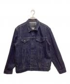 MOMOTARO JEANS桃太郎ジーンズ）の古着「DEEP INDIGO V-SEAMデニムジャケット」｜インディゴ