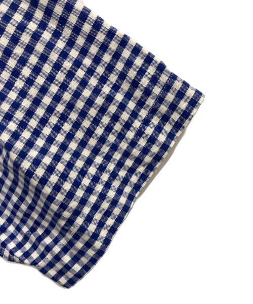 DANTON（ダントン）DANTON (ダントン) オックスフォード半袖プルオーバーシャツ ブルー サイズ:34の古着・服飾アイテム