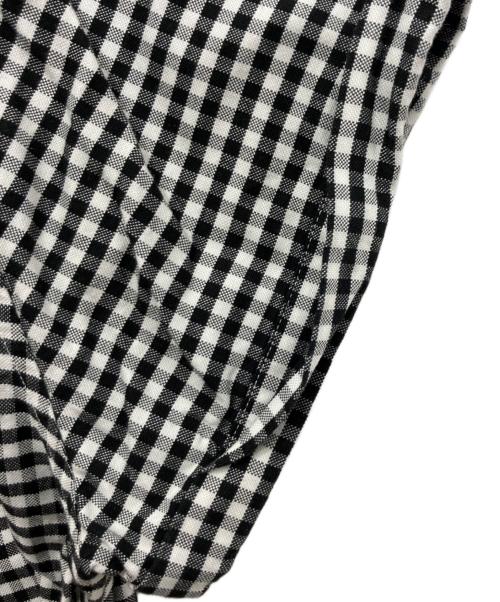 DANTON（ダントン）DANTON (ダントン) ギンガムチェックワンピース ブラック×ホワイト サイズ:36の古着・服飾アイテム