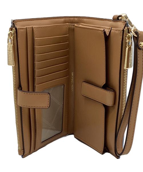 MICHAEL KORS（マイケルコース）MICHAEL KORS (マイケルコース) デニムマルチウォレット ブルーの古着・服飾アイテム