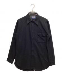 PENDLETON（ペンドルトン）の古着「エルボーパッチシャツ」｜ブラック