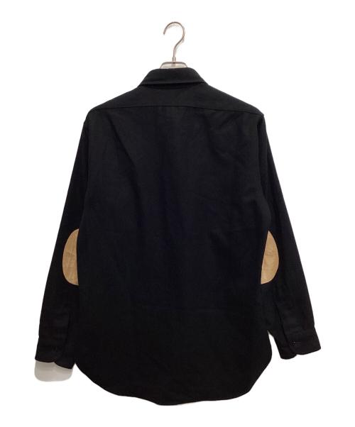 PENDLETON（ペンドルトン）PENDLETON (ペンドルトン) エルボーパッチシャツ ブラック サイズ:Mの古着・服飾アイテム