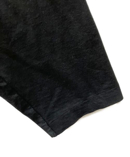 Yohji Yamamoto pour homme（ヨウジヤマモト プールオム）Yohji Yamamoto pour homme (ヨウジヤマモト プールオム) アシンメトリーメッセージプリントカーディガン ブラック サイズ:3の古着・服飾アイテム
