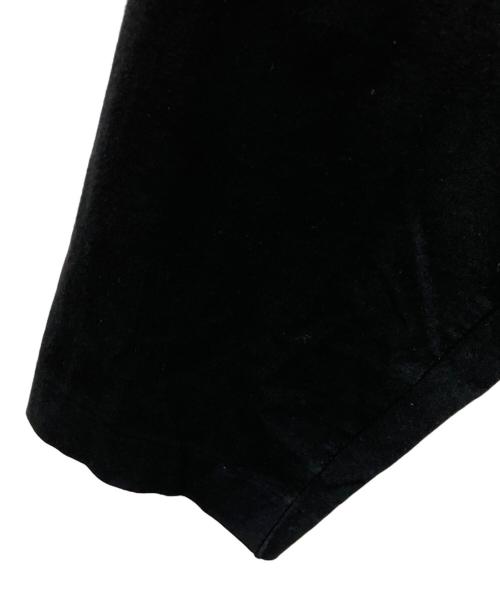 Yohji Yamamoto pour homme（ヨウジヤマモト プールオム）Yohji Yamamoto pour homme (ヨウジヤマモト プールオム) アシンメトリーメッセージプリントカーディガン ブラック サイズ:3の古着・服飾アイテム
