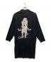 Yohji Yamamoto pour homme (ヨウジヤマモト プールオム) アシンメトリーメッセージプリントカーディガン ブラック サイズ:3：30000円