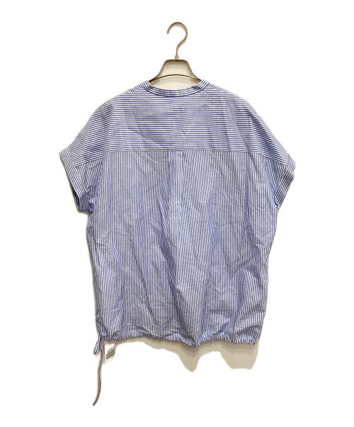 JOURNAL STANDARD（ジャーナルスタンダード）JOURNAL STANDARD (ジャーナルスタンダード) ハードマンズリネンコットンフレンチスリーブスキッパーシャツ ブルー サイズ:free 未使用品の古着・服飾アイテム