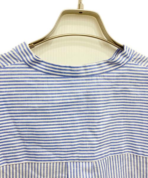 JOURNAL STANDARD（ジャーナルスタンダード）JOURNAL STANDARD (ジャーナルスタンダード) ハードマンズリネンコットンフレンチスリーブスキッパーシャツ ブルー サイズ:free 未使用品の古着・服飾アイテム