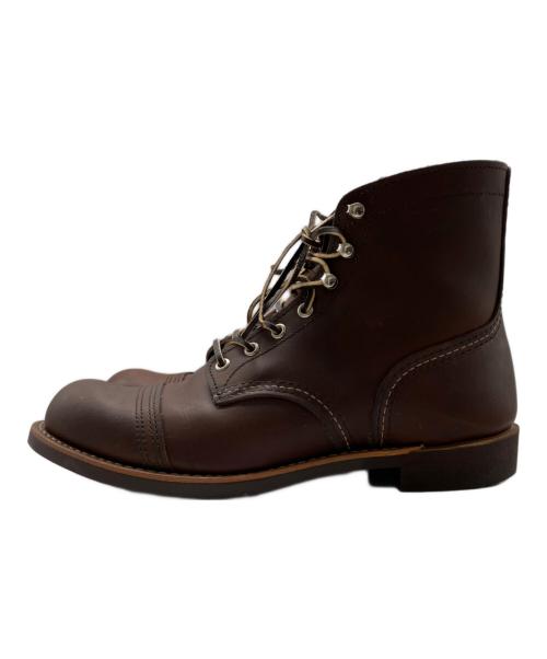 RED WING（レッドウィング）RED WING (レッドウィング) アイアンレンジャーワークブーツ ブラウン サイズ:27の古着・服飾アイテム