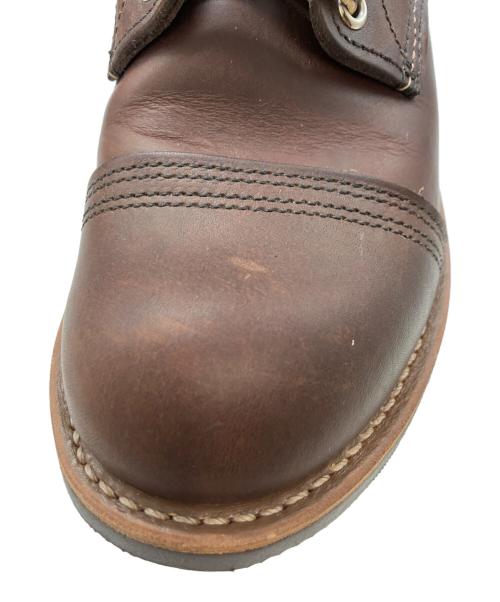 RED WING（レッドウィング）RED WING (レッドウィング) アイアンレンジャーワークブーツ ブラウン サイズ:27の古着・服飾アイテム