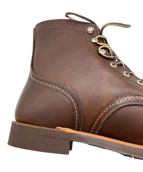 RED WING（レッドウィング）RED WING (レッドウィング) アイアンレンジャーワークブーツ ブラウン サイズ:27の古着・服飾アイテム