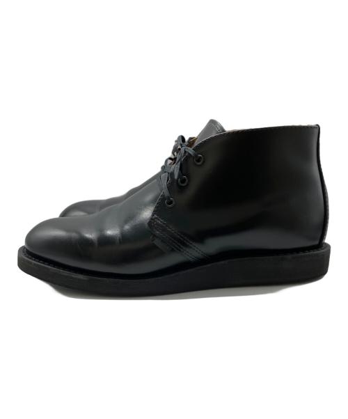 RED WING（レッドウィング）RED WING (レッドウィング) Postman Chukka/ポストマンチャッカブーツ ブラック サイズ:27cmの古着・服飾アイテム