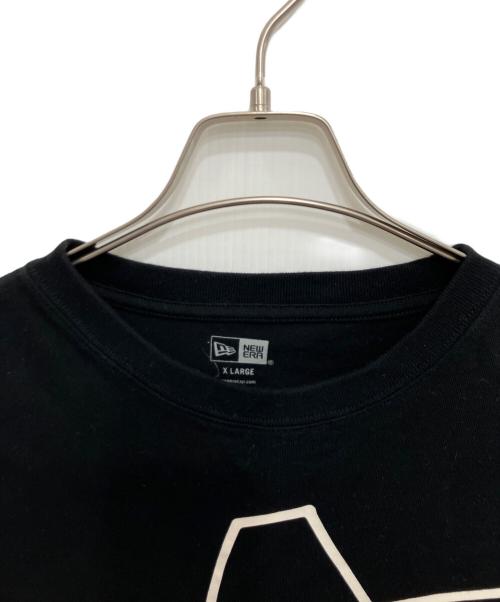 Yohji Yamamoto pour homme（ヨウジヤマモト プールオム）Yohji Yamamoto pour homme (ヨウジヤマモト プールオム) New Era (ニューエラ) グラフィックTシャツ ブラック サイズ:XLの古着・服飾アイテム