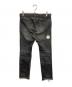 NUMBER (N)INE (ナンバーナイン) 04AWワッペンフレアデニムパンツ グレー サイズ:3×L28：40000円