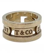 TIFFANY & Co.ティファニー）の古着「1837エレメントリング」｜シルバー