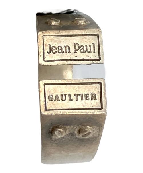 Jean Paul GAULTIER（ジャンポールゴルチェ）Jean Paul GAULTIER (ジャンポールゴルチェ) ロゴリング シルバー サイズ:13号の古着・服飾アイテム