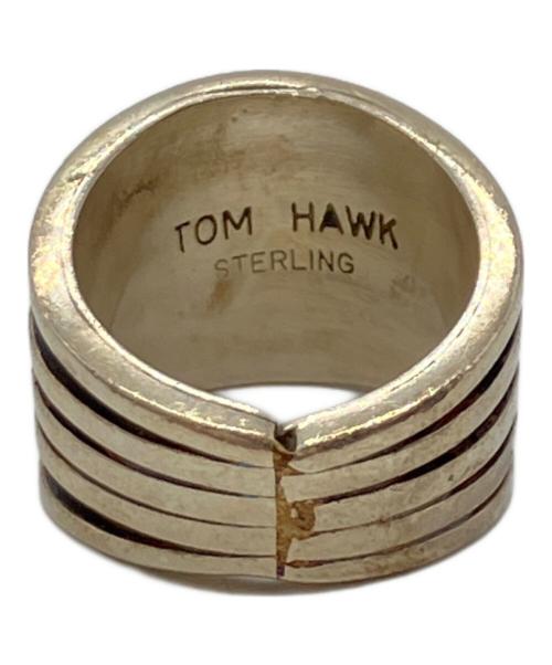 Tom hawk（トムホーク）Tom hawk (トムホーク) 4ラインリング シルバー サイズ:13号の古着・服飾アイテム