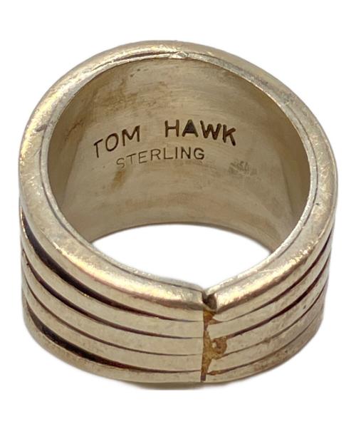 Tom hawk（トムホーク）Tom hawk (トムホーク) 4ラインリング シルバー サイズ:13号の古着・服飾アイテム