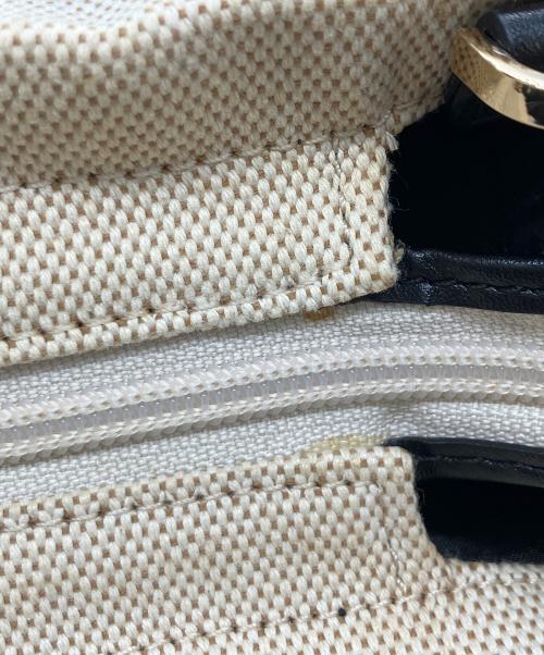 MICHAEL KORS（マイケルコース）MICHAEL KORS (マイケルコース) キャンバス2WAYバッグ ベージュの古着・服飾アイテム