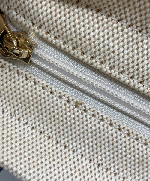 MICHAEL KORS（マイケルコース）MICHAEL KORS (マイケルコース) キャンバス2WAYバッグ ベージュの古着・服飾アイテム