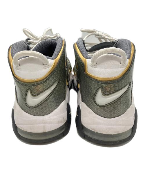 NIKE（ナイキ）NIKE (ナイキ) GS AIR MORE UPTEMPO ホワイト サイズ:24㎝の古着・服飾アイテム