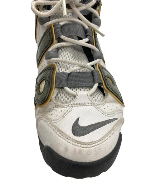 NIKE（ナイキ）NIKE (ナイキ) GS AIR MORE UPTEMPO ホワイト サイズ:24㎝の古着・服飾アイテム