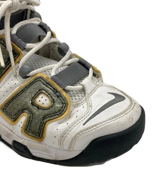 NIKE（ナイキ）NIKE (ナイキ) GS AIR MORE UPTEMPO ホワイト サイズ:24㎝の古着・服飾アイテム