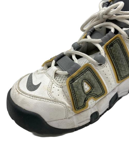 NIKE（ナイキ）NIKE (ナイキ) GS AIR MORE UPTEMPO ホワイト サイズ:24㎝の古着・服飾アイテム