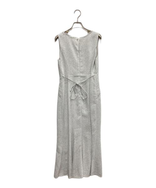 LILLIAN CARAT（リリアンカラット）LILLIAN CARAT (リリアンカラット) ツイードマーメイドワンピース グレー サイズ:2 未使用品の古着・服飾アイテム