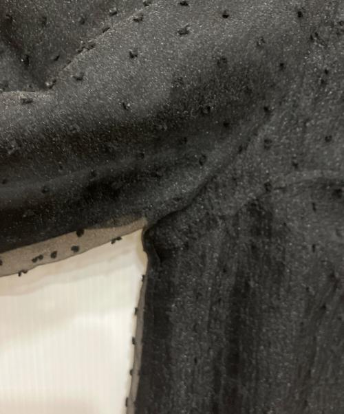 SLOBE IENA（スローブ イエナ）SLOBE IENA (スローブ イエナ) オーガンジーブラウス ブラック サイズ:freeの古着・服飾アイテム