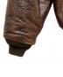 中古・古着 used (古着) レザーフライトジャケット ブラウン サイズ:L：20000円