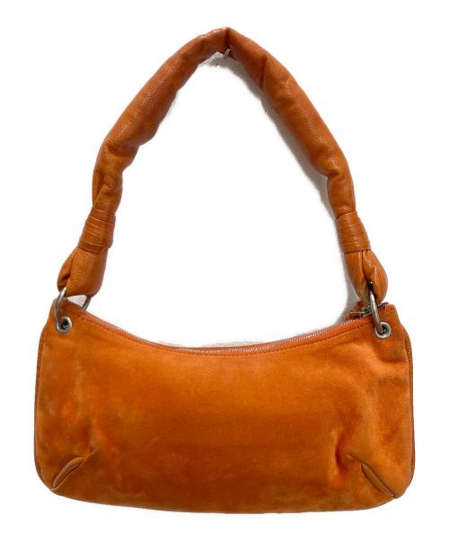 BOTTEGA VENETA（ボッテガベネタ）BOTTEGA VENETA (ボッテガベネタ) ハンドバッグ オレンジの古着・服飾アイテム