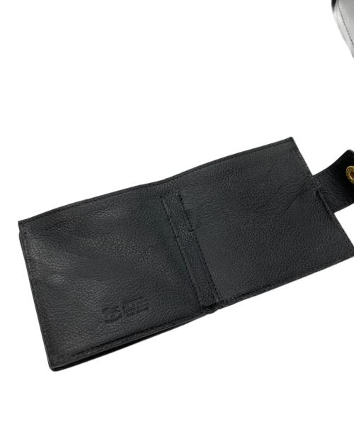 IL BISONTE（イル ビゾンテ）IL BISONTE (イル ビゾンテ) 2つ折り財布 ブラックの古着・服飾アイテム