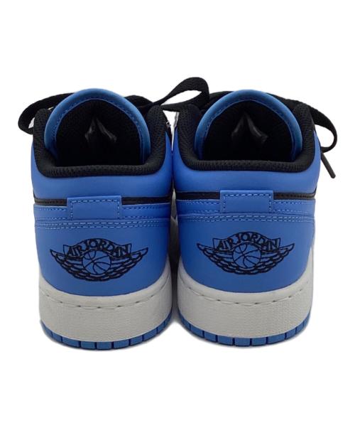 NIKE（ナイキ）NIKE (ナイキ) GS AIR JORDAN 1 LOW ブルー サイズ:22.5 未使用品の古着・服飾アイテム