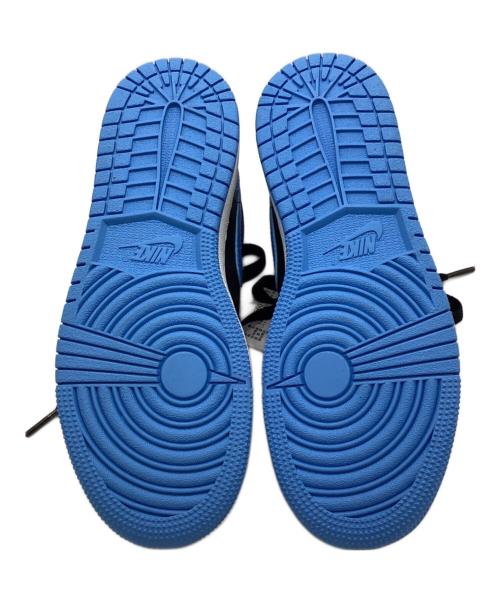 NIKE（ナイキ）NIKE (ナイキ) GS AIR JORDAN 1 LOW ブルー サイズ:22.5 未使用品の古着・服飾アイテム