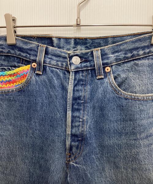Hana To Guitar（花トギター）Hana To Guitar (花トギター) デニムパンツ インディゴ サイズ:30の古着・服飾アイテム