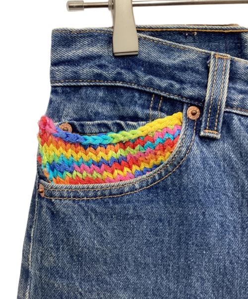 Hana To Guitar（花トギター）Hana To Guitar (花トギター) デニムパンツ インディゴ サイズ:30の古着・服飾アイテム