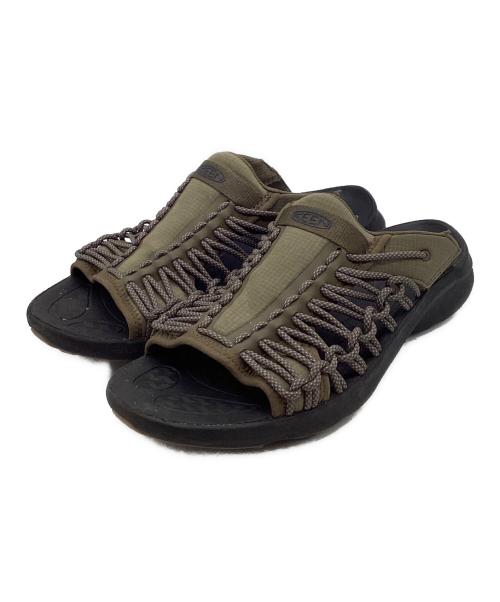 KEEN（キーン）KEEN (キーン) UNEEK SNK SLIDE カーキ サイズ:27㎝の古着・服飾アイテム
