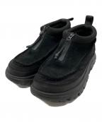 shakaシャカ）の古着「ZIP MOCCASIN BOOTIE EX」｜ブラック